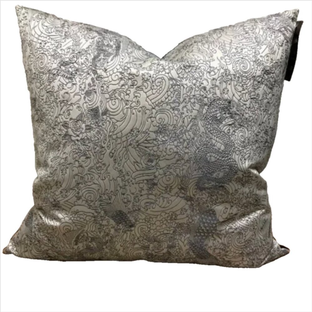 Jean Paul Gaultier Embroidered Serpent Decorative Cushion Pillow